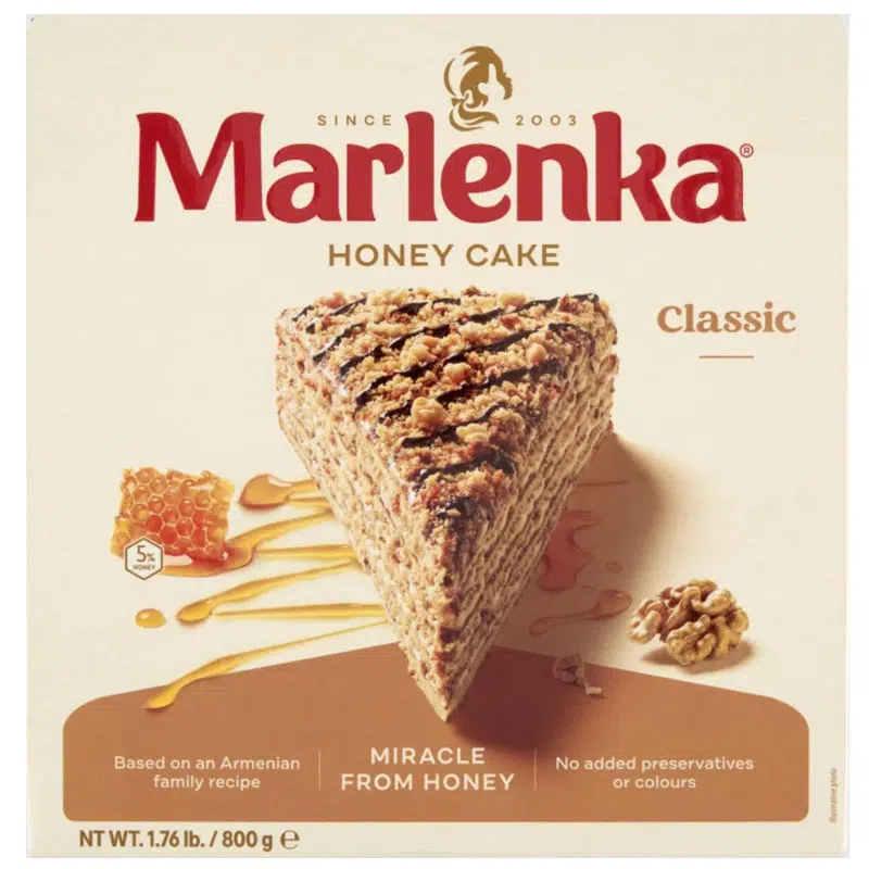 Marlenka mézes-diós torta 800gr 1 Marlenka mézes-diós torta 800gr