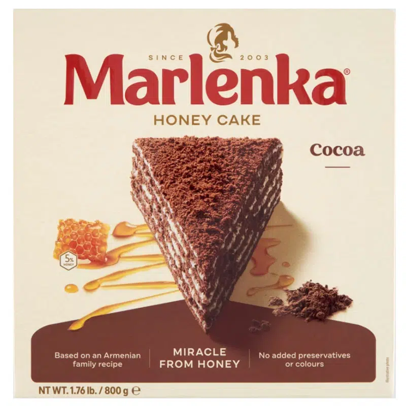Marlenka mézes-kakaós torta 800gr 1 Marlenka mézes-kakaós torta 800gr