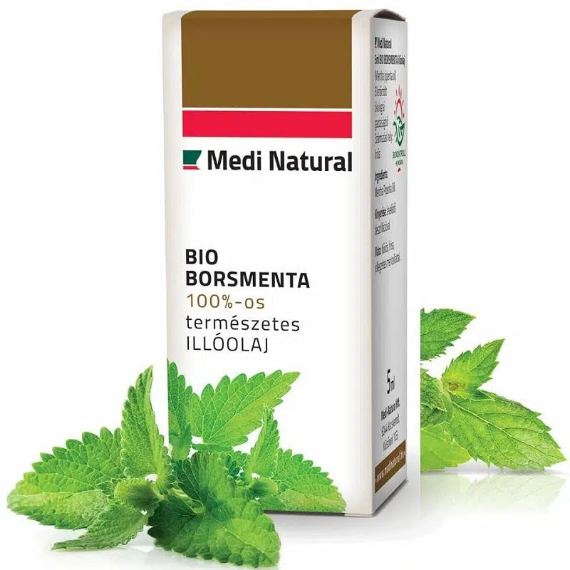Medinatural bio illóolaj borsmenta 5 ml 1 Medinatural bio illóolaj borsmenta 5 ml