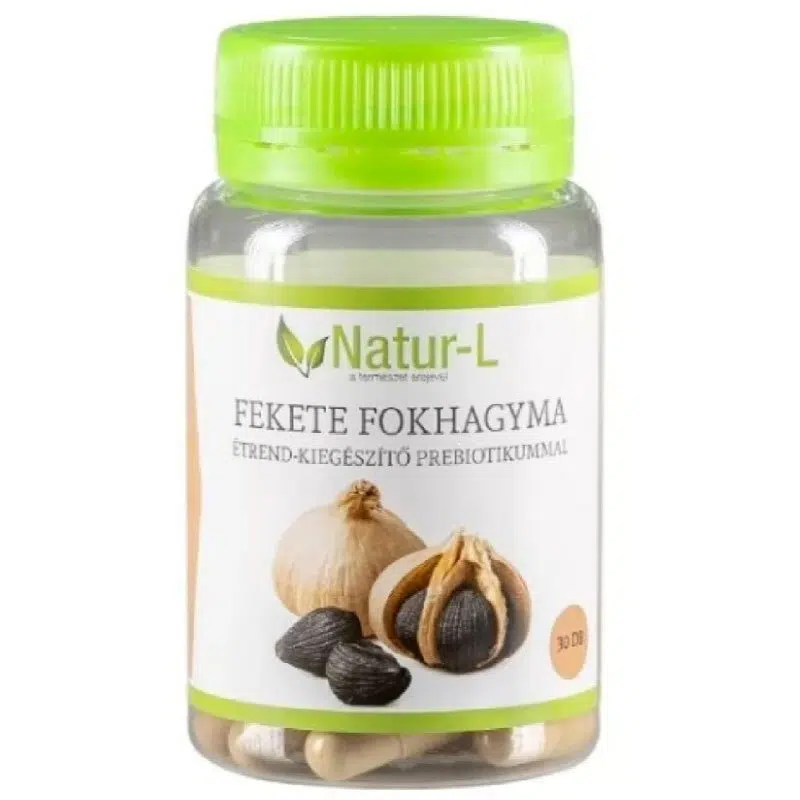 Natur-L Fekete fokhagyma kapszula - 30db 1 Natur-L Fekete Fokhagyma 30db