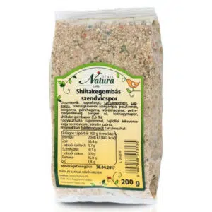 Natura shiitake gombás szendvicspor 200g