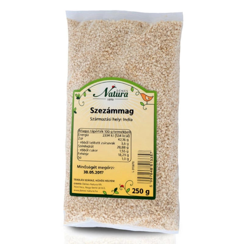 Natura szezámmag 250 g 1 Natura szezámmag 250 g