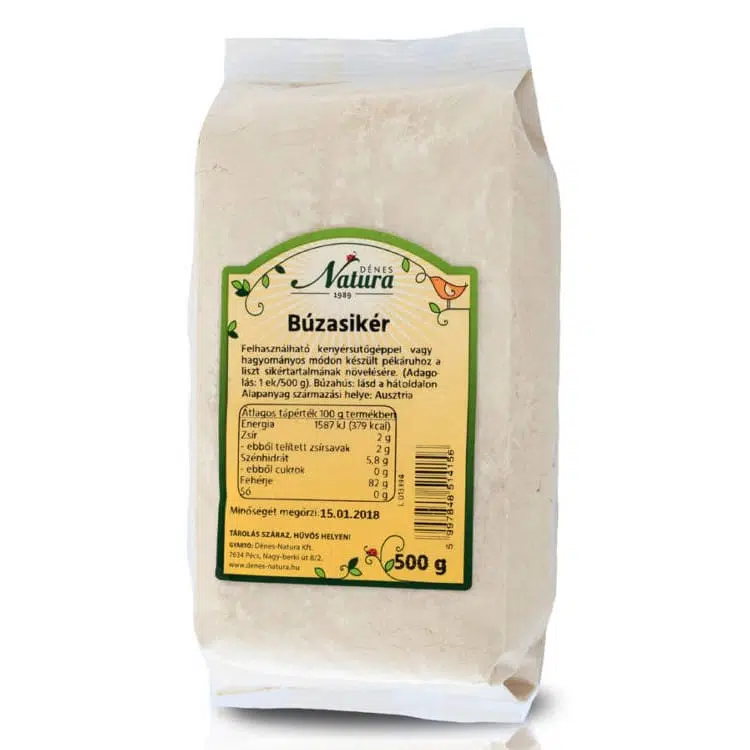 Natura búzasikér 500 g 1 Natura búzasikér 500 g