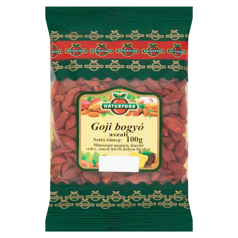Naturfood aszalt goji bogyó 100 g 1 Naturfood aszalt goji bogyó 100 g