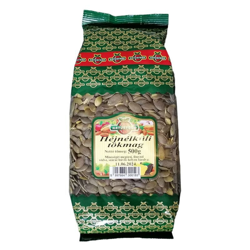Naturfood héjnélküli tökmag 500 g 1 Naturfood héjnélküli tökmag 500 g