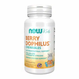 Now Berry Dophilus gyerek probiotikum erdei gyümölcs ízű rágótabletta - 60db