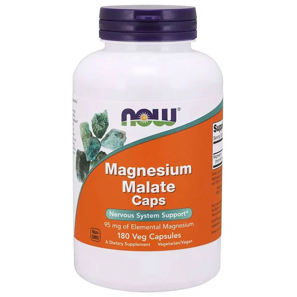 Now Magnesium Malate tabletta - 180db 1 Now Magnesium Malate tabletta - 180db