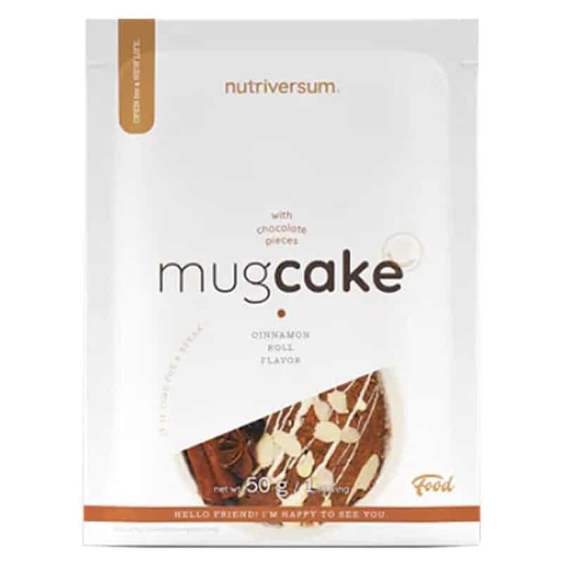 Nutriversum FOOD- MUGCAKE cinnamon roll 50g 1 Nutriversum FOOD- MUGCAKE cinnamon roll 50g