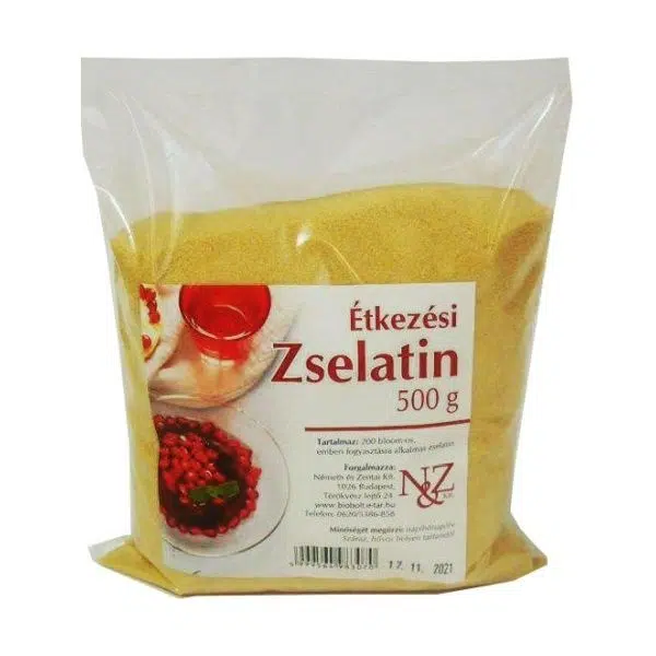 N&Z Étkezési Zselatin 500g 1 N&Z Étkezési Zselatin 500g