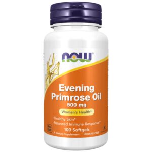 Now Ligetszépe olaj (Evening Primrose Oil) 500 mg - 100db
