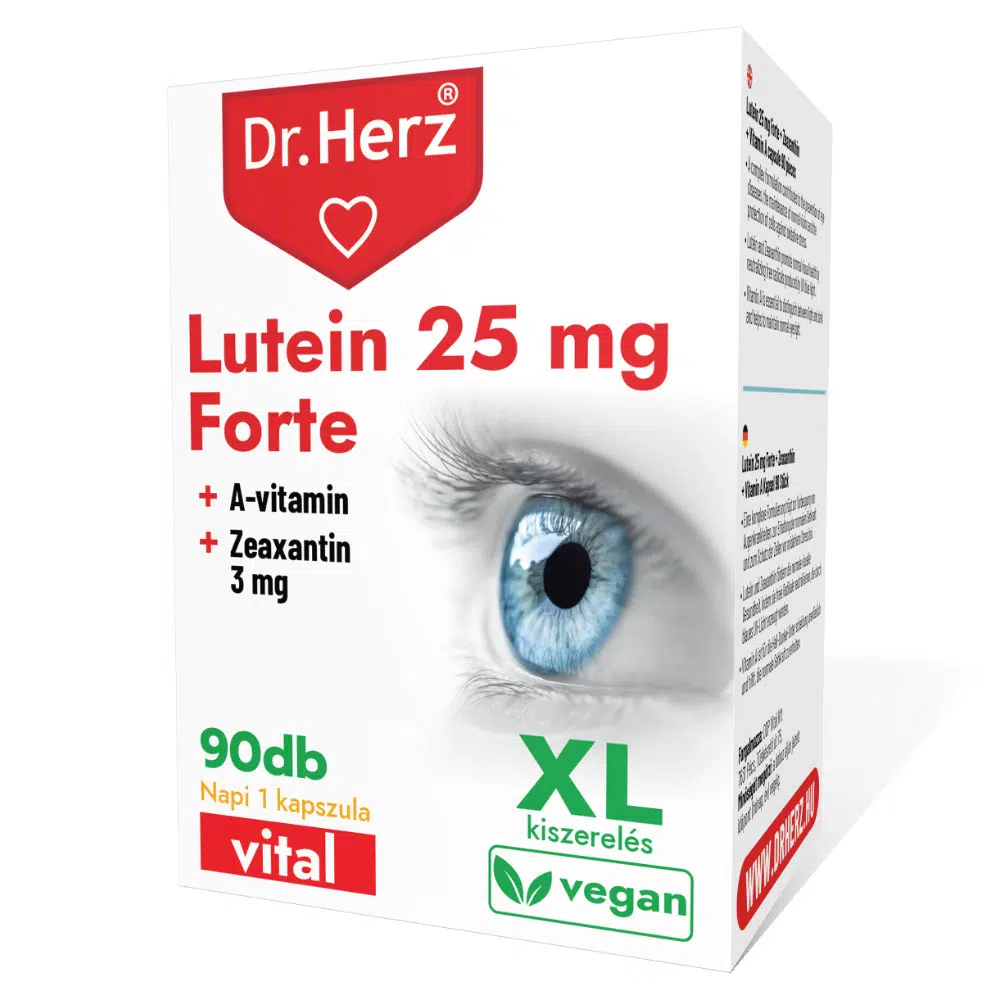 Dr. Herz Lutein Forte 25mg XL kapszula - 90db 1 Dr. Herz Lutein Forte 25mg XL kapszula - 90db