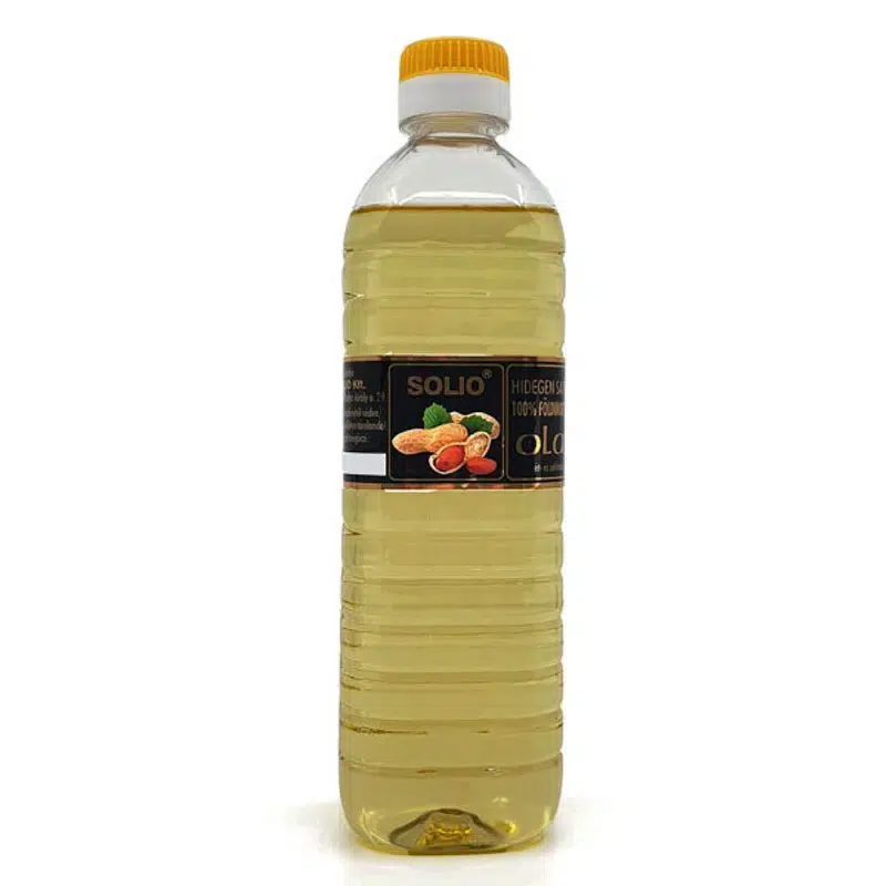 Solio hidegen sajtolt földimogyoró olaj 500 ml 1 Solio hidegen sajtolt földimogyoró olaj 500 ml