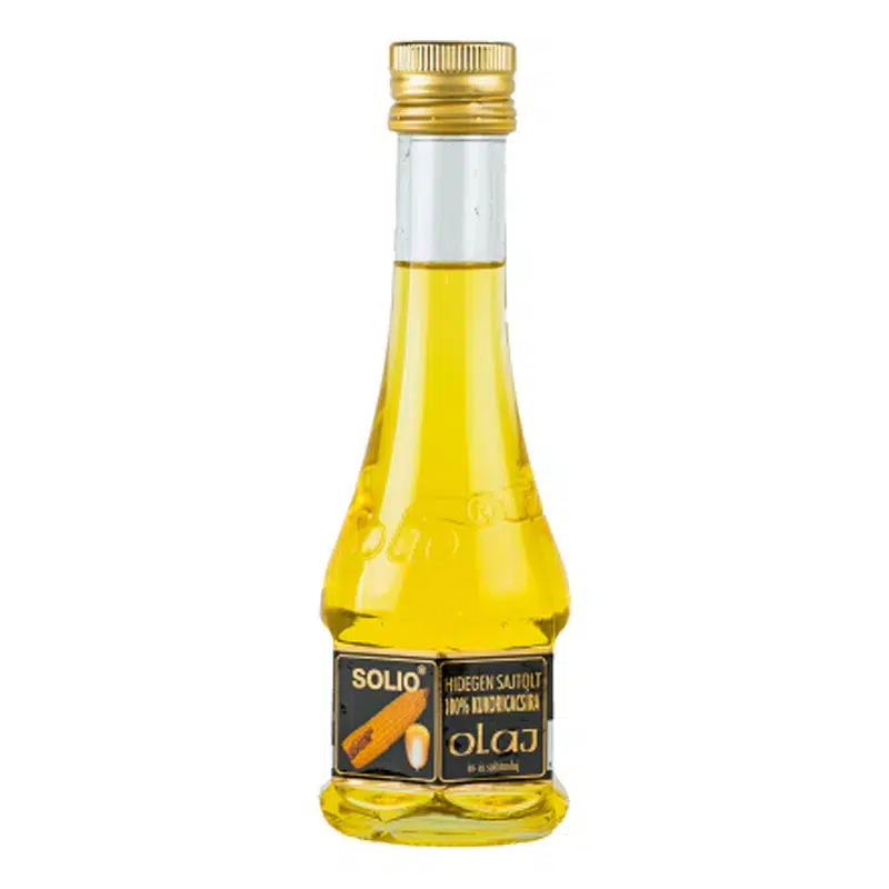 Solio hidegen sajtolt kukoricacsira olaj 200 ml 1 Solio hidegen sajtolt kukoricacsira olaj 200 ml