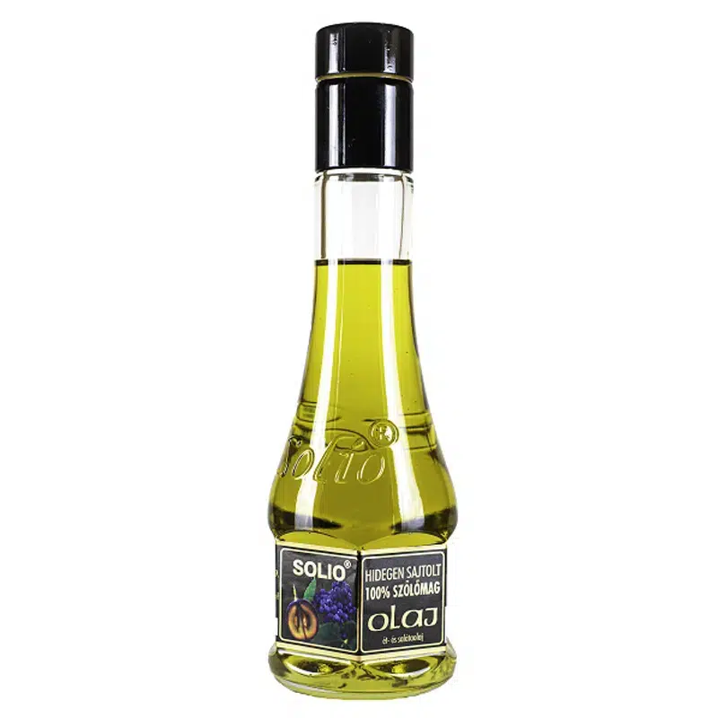 Solio hidegen sajtolt szőlőmag olaj 200ml 1 Solio hidegen sajtolt szőlőmag olaj 200ml