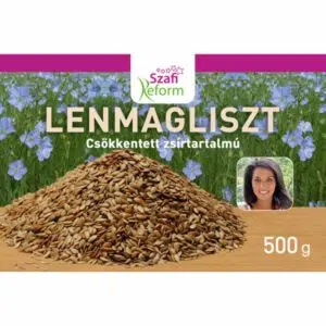 Szafi reform csökkentett zsírtartalmú lenmagliszt 500g