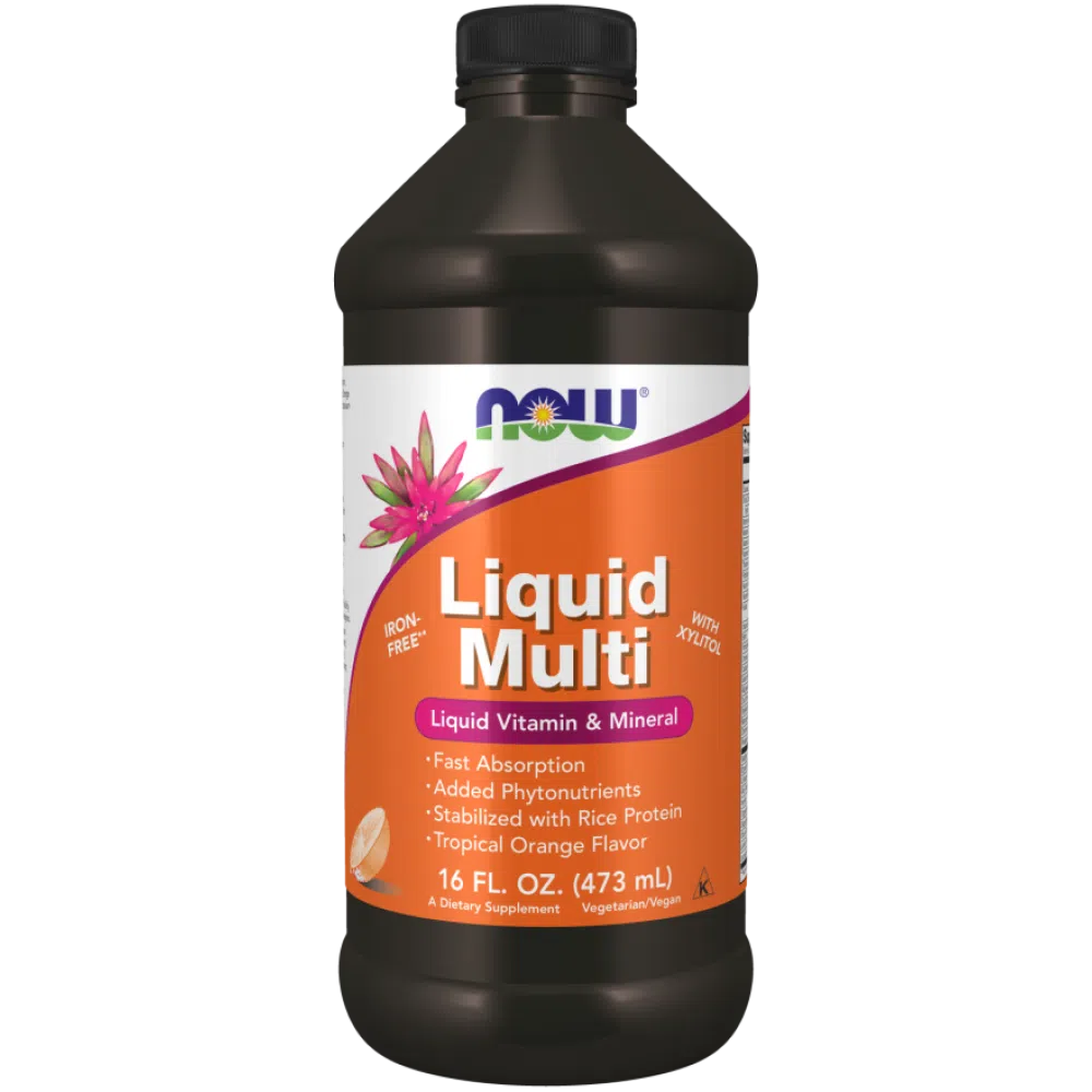 Now Liquid Multi szirup narancsos - 473 ml 1 Now Liquid Multi szirup narancsos - 473 ml