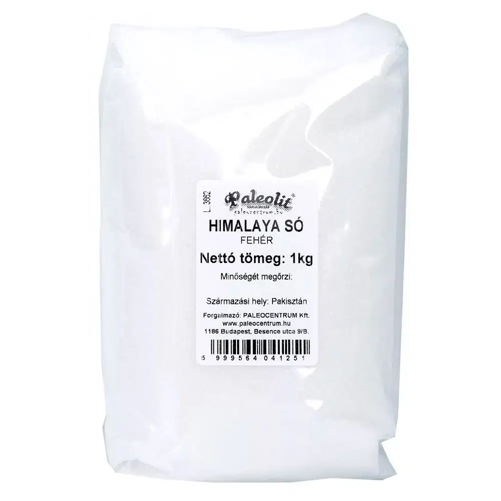 Paleolit Himalaya só fehér - 1000g 1 Paleolit Himalaya só fehér - 1000g