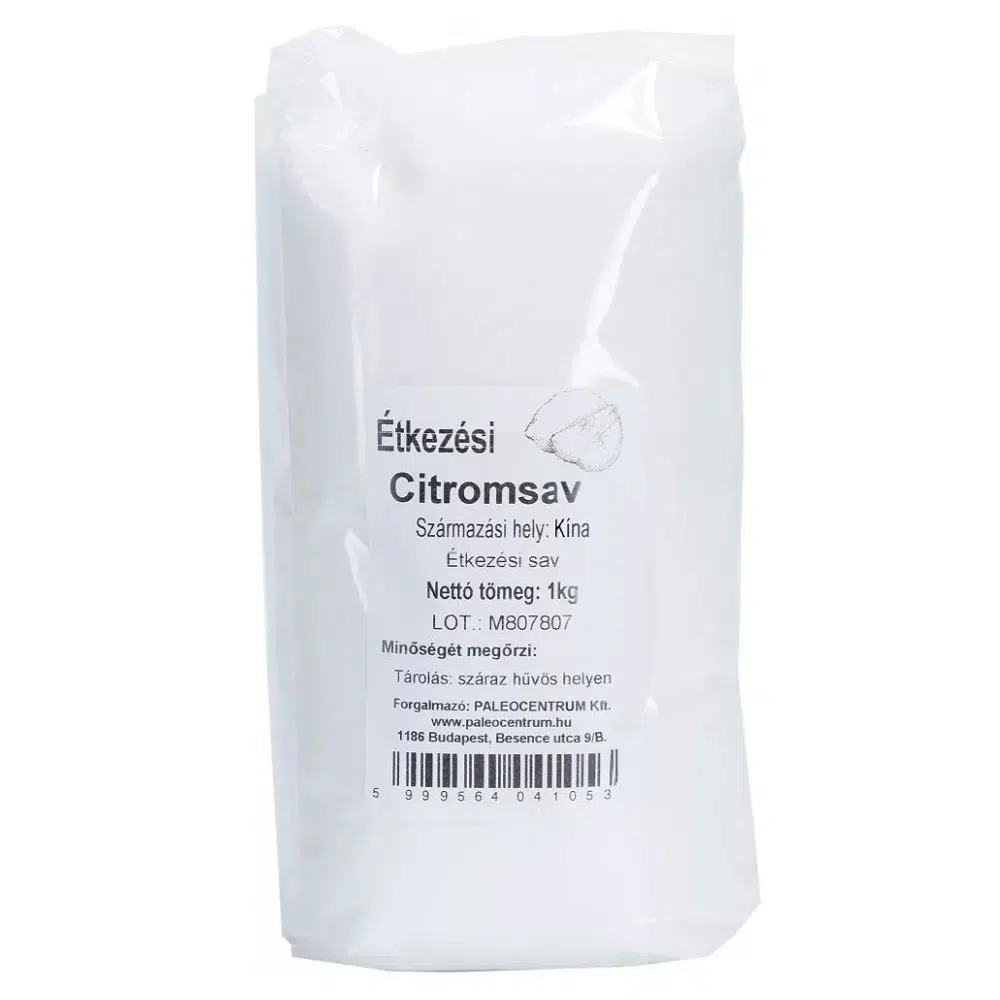 Paleolit Citromsav étkezési - 1000g 1 Paleolit Citromsav étkezési - 1000g