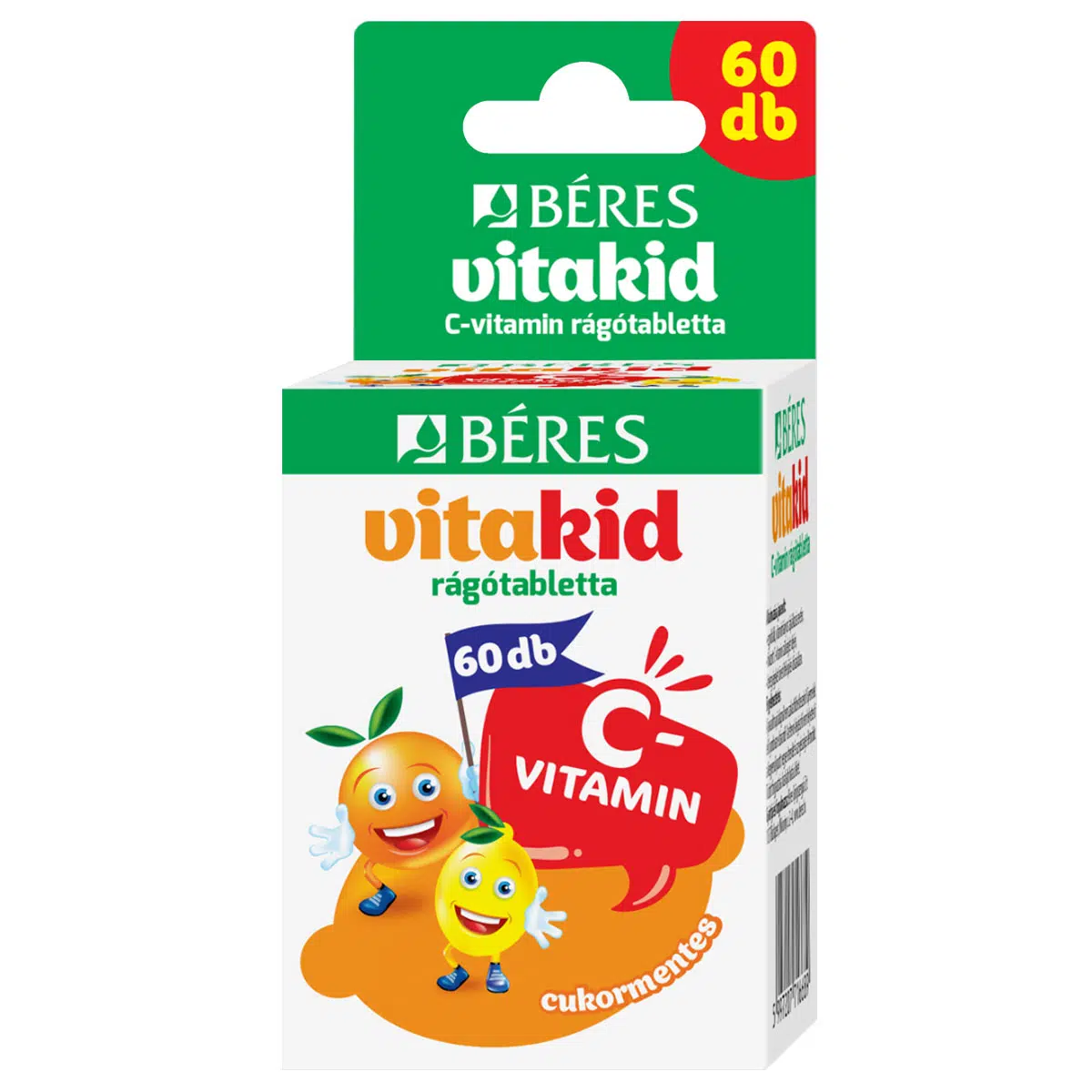 Béres Vitakid C-vitamin rágótabletta - 60db 1 Béres Vitakid C-vitamin rágótabletta - 60db