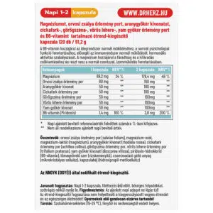 Dr. Herz XXL Menopauza Plus kapszula - 120db 3 Dr. Herz XXL Menopauza Plus kapszula - 120db - Image 2