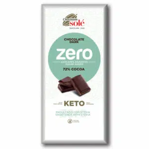 Chocolates Solé ZERO Cukormentes 72% Étcsokoládé - 25g