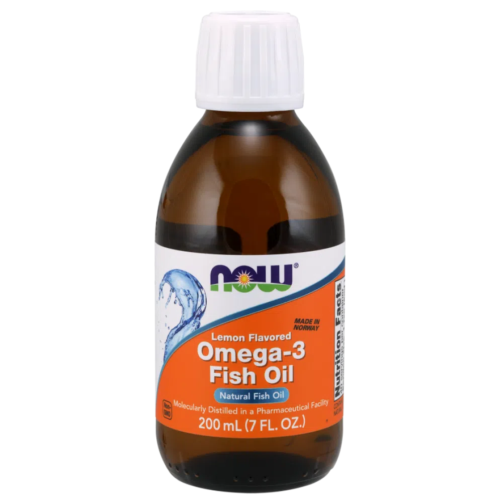 Now Omega-3 citromos halolaj - 200 ml 1 Now Omega-3 citromos halolaj 200 ml