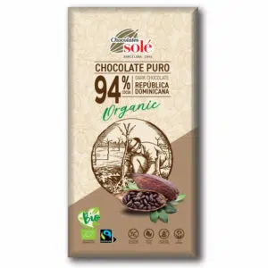 Chocolates Solé 94% Bio Étcsokoládé - 100g