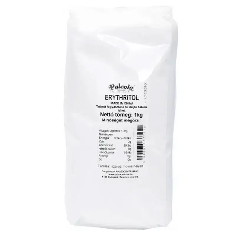 Paleolit Erythritol (eritrit) - 1000g 1 Paleolit Erythritol (eritrit) por - 1000g