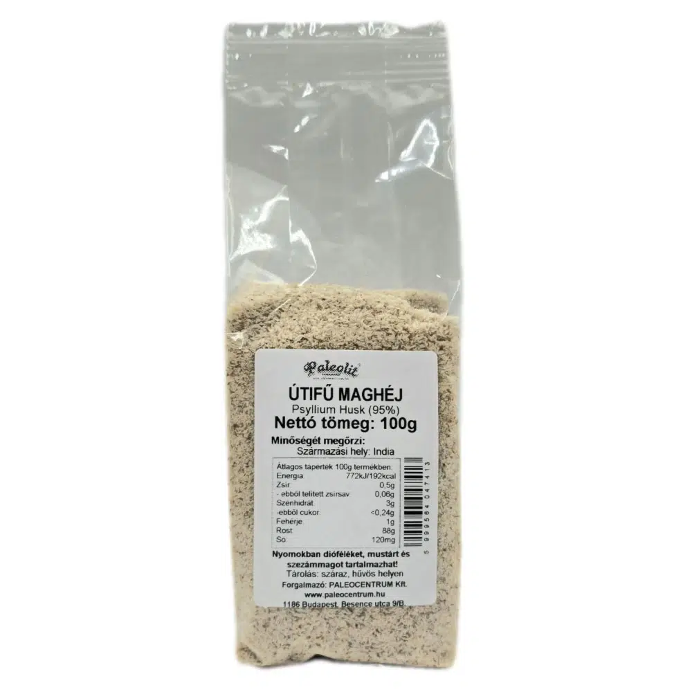 Paleolit Útifű maghéj 95% - 100g 1 Paleolit Útifű maghéj 95% - 100g