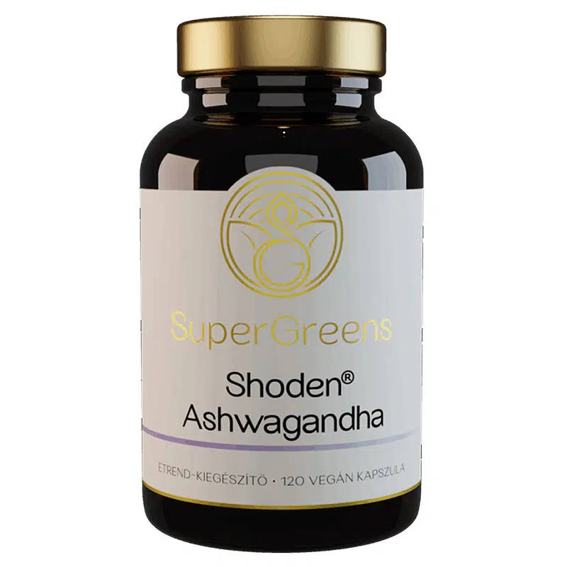SuperGreens Shoden Ashwagandha kapszula - 120db 1 SuperGreens Shoden Ashwagandha kapszula - 120db