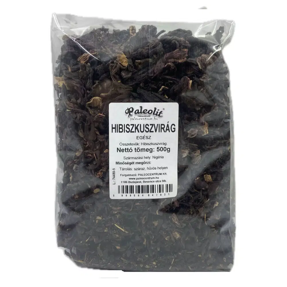 Paleolit Hibiszkuszvirág egész - 500g 1 Paleolit Hibiszkuszvirág egész - 500g