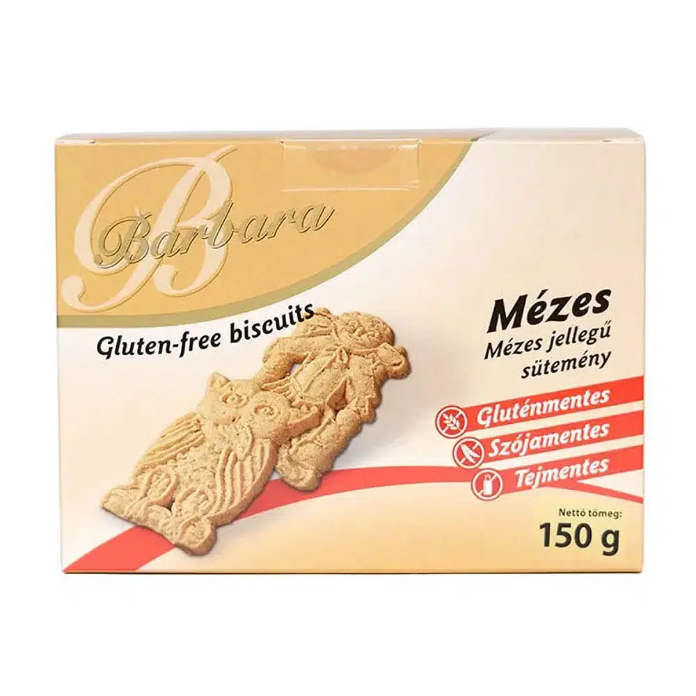 Barbara gluténmentes mézes jellegű sütemény - 150g 1 Barbara gluténmentes mézes jellegű sütemény - 150g