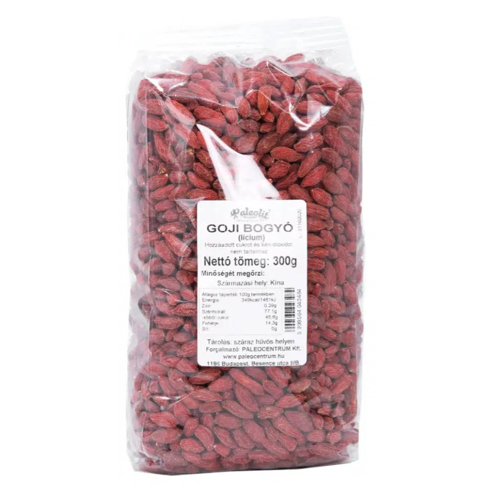 Paleolit Goji bogyó - 300g 1 Paleolit Goji bogyó - 300g
