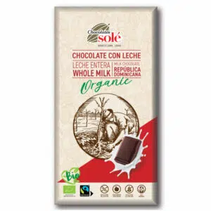 Chocolates Solé 39% Bio Tejcsokoládé - 100g