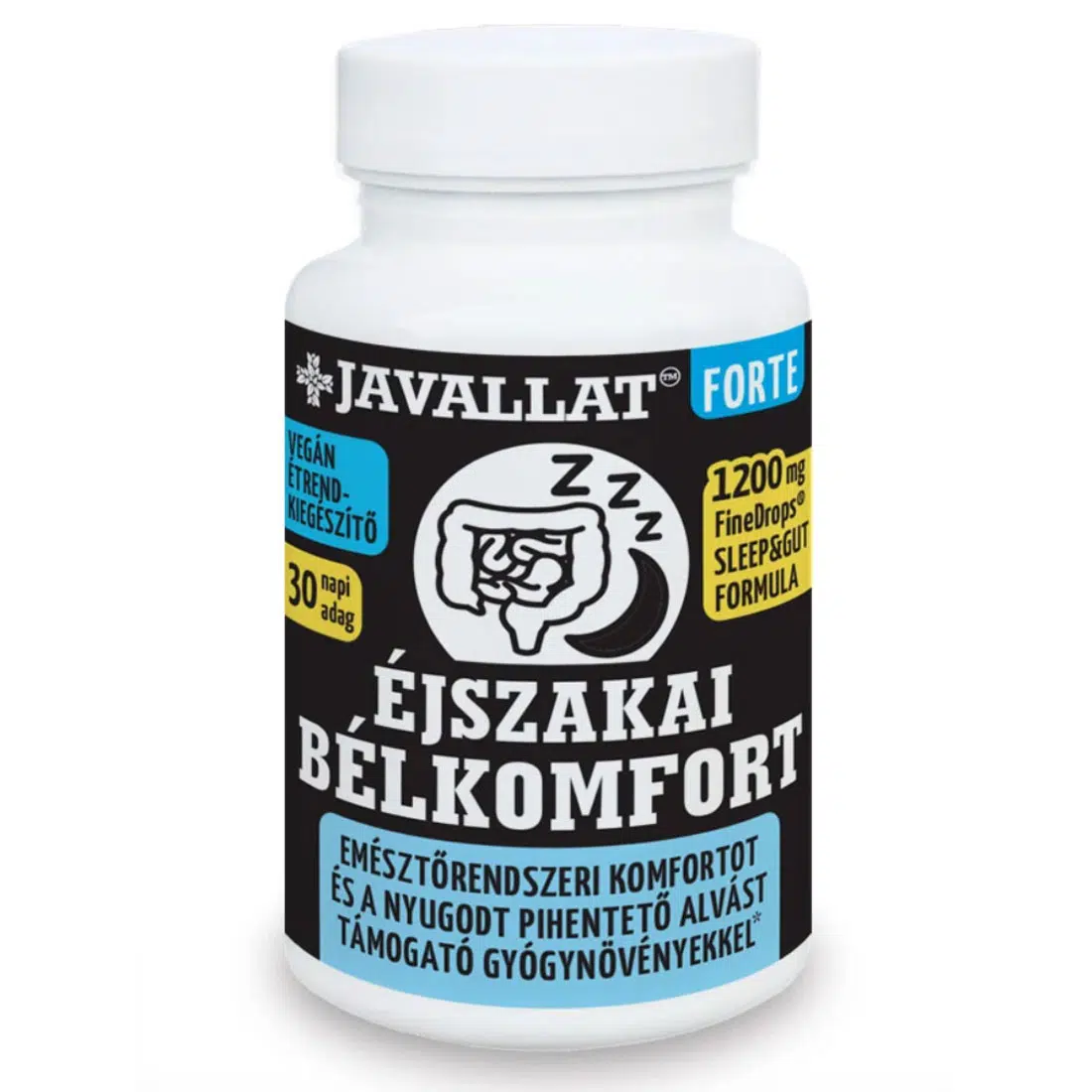 Javallat Forte Éjszakai Bélkomfort kapszula - 60db 1 Javallat Forte Éjszakai Bélkomfort kapszula - 60db