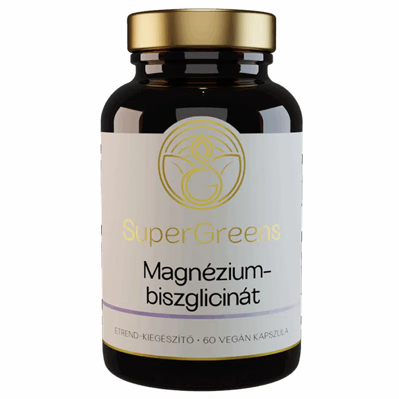 SuperGreens Magnézium-biszglicinát kapszula - 60db 1 SuperGreens Magnézium-biszglicinát kapszula - 60db