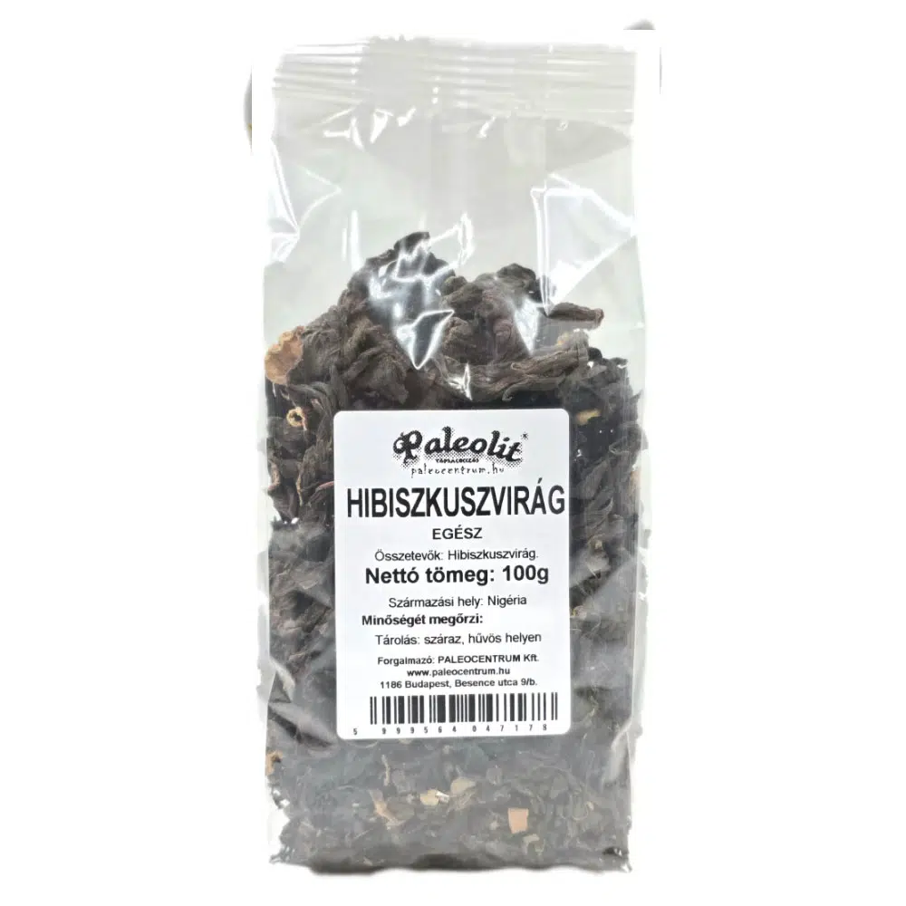 Paleolit Hibiszkuszvirág egész - 100g 1 Paleolit Hibiszkuszvirág egész - 100g