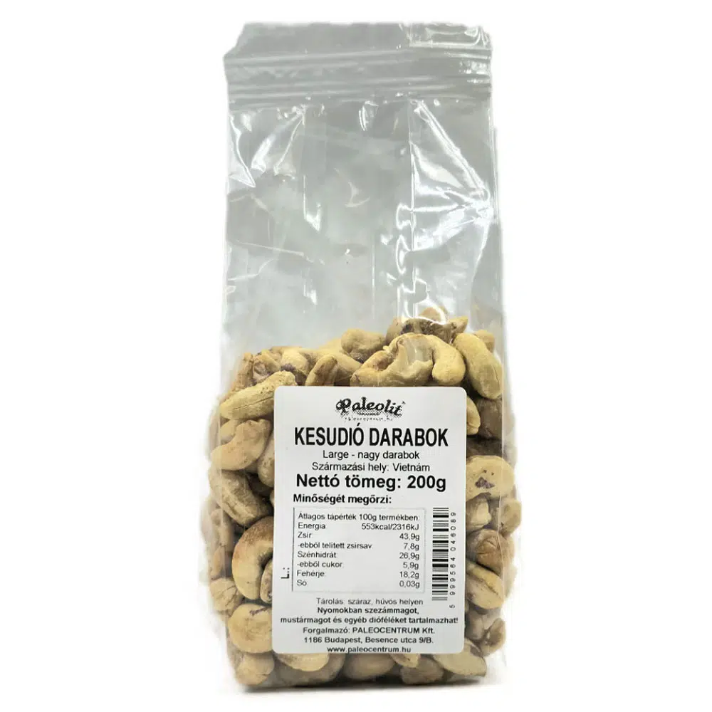 Paleolit Kesudió darabok - 200g 1 Paleolit Kesudió darabok - 200g