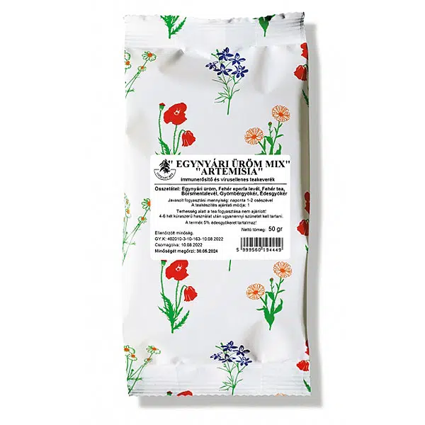 Gyógyfű Artemisia Egynyári üröm-mix teakeverék - 50g 1 Gyógyfű Artemisia Egynyári üröm-mix teakeverék - 50g