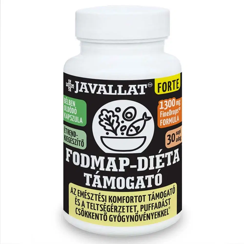 Javallat Forte FODMAP-diéta támogató kapszula - 60db 1 Javallat Forte FODMAP-diéta támogató kapszula - 60db