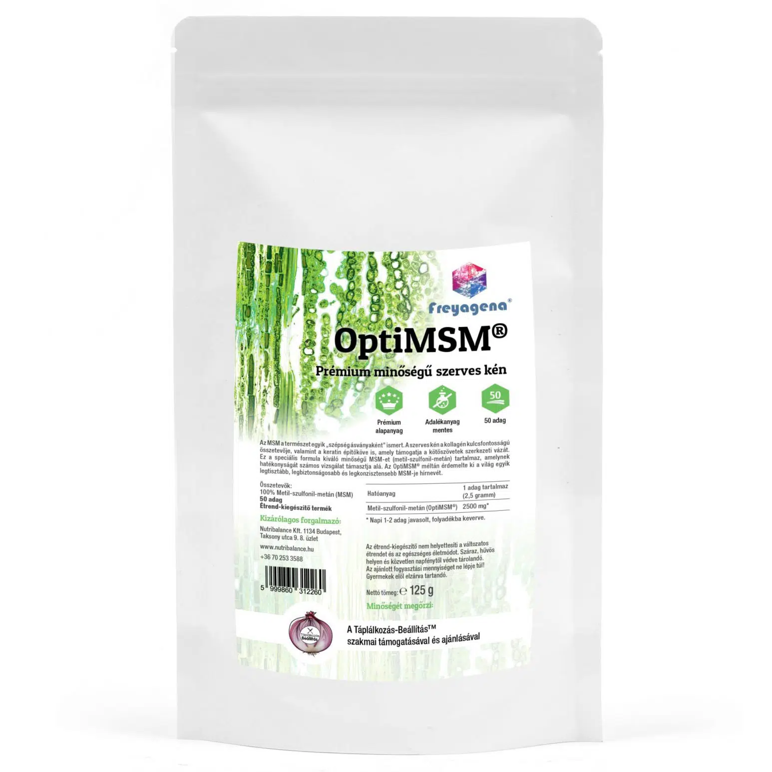 Freyagena OptiMSM por - 125g 1 Freyagena OptiMSM por - 125g