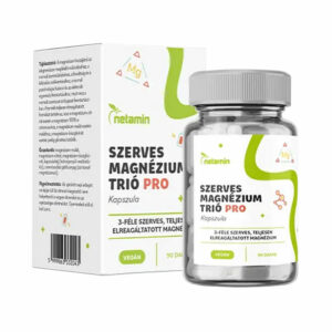 Netamin Szerves Magnézium Trió PRO kapszula - 90db