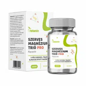 Netamin Szerves Magnézium Trió PRO kapszula - 90db