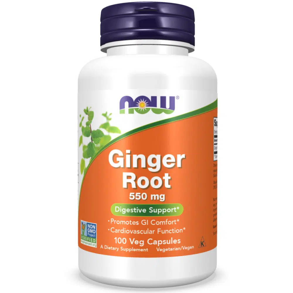 Now Ginger Root 550mg kapszula - 100db 1 Now Ginger Root 550mg kapszula - 100db