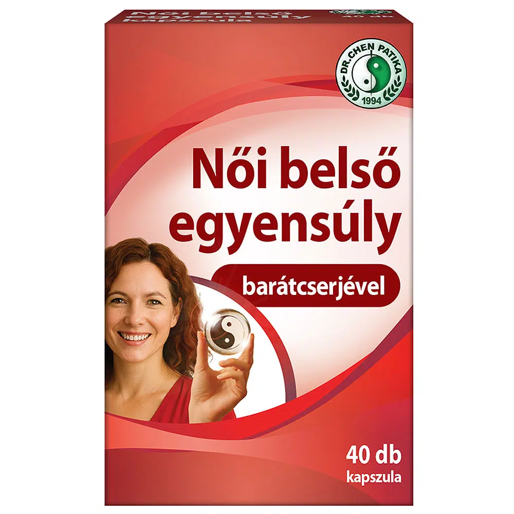 Dr. Chen Női belső egyensúly kapszula - 40db 1 Dr. Chen Női belső egyensúly kapszula - 40db