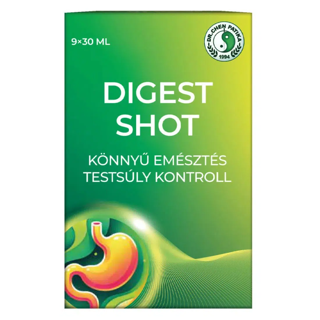 Dr. Chen Digest Shot ampulla - 9x30ml 1 Dr. Chen Digest Shot ampulla - 9x30ml