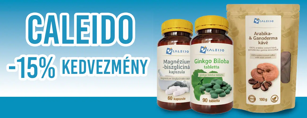 Caleido -15% kedvezmény