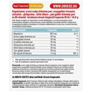 Dr. Herz Menopauza Plus kapszula - 60db 3 Dr. Herz Menopauza Plus kapszula - 60db - Image 2
