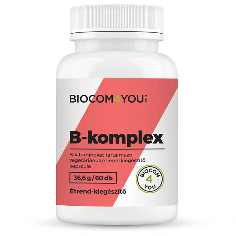 Biocom4You B-komplex kapszula - 60db 1 Biocom4You B-komplex kapszula - 60db