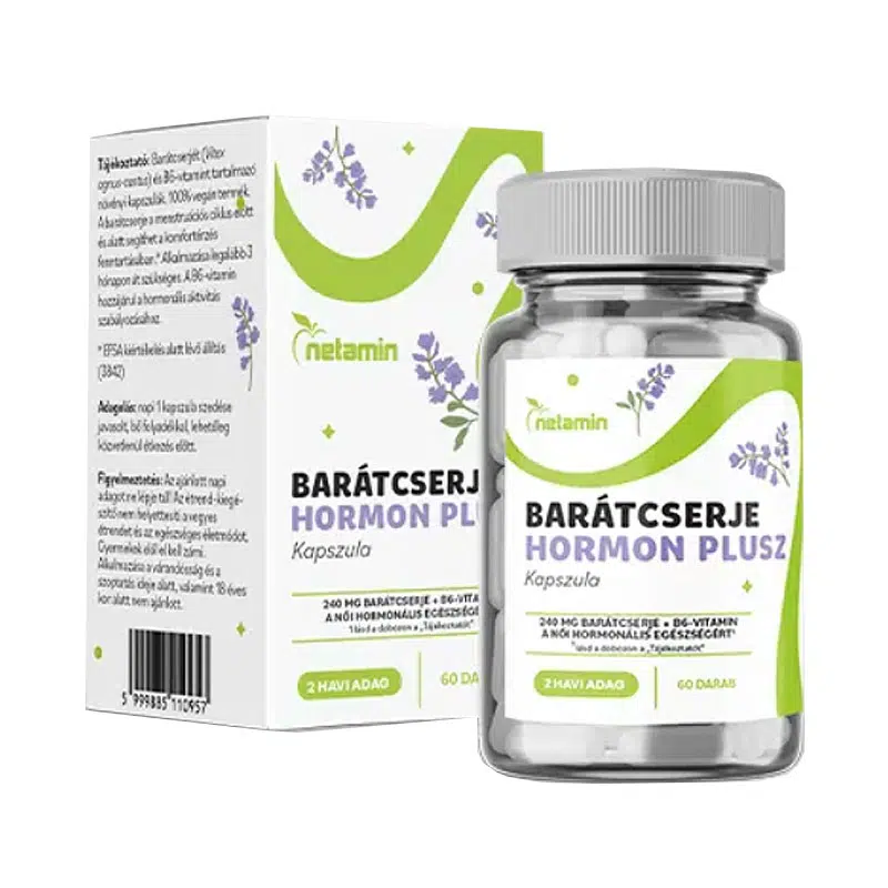 Netamin Barátcserje Hormon Plusz kapszula - 60db 1 Netamin Barátcserje Hormon Plusz kapszula - 60db